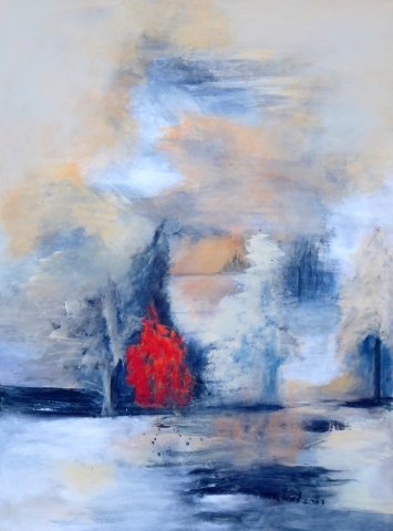 Winterlandschaft 80x60